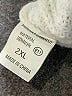 Unbranded 100% Acrylic Ivory Turtleneck Sweater Size 2X - photo 8