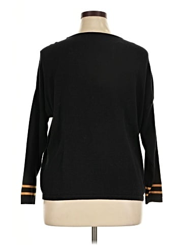 Joan Vass Pullover Sweater (view 2)