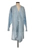 Pilcro Blue Long Sleeve Blouse Size M - photo 1