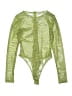 Meshki Green Bodysuit Size M - photo 1