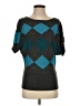 The Limited Argyle Teal Pullover Sweater Size M - photo 1