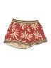 Surf Gypsy 100% Rayon Tropical Red Shorts Size M - photo 1