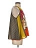 Vineet Bahl 100% Polyester Orange Sleeveless Blouse Size M - photo 4