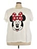 Disney 100% Cotton Ivory Short Sleeve Top Size 5X - photo 1