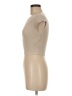 Zara Tan Short Sleeve Turtleneck Size M - photo 5
