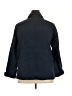 Lands' End 100% Polyester Solid Blue Jacket Size 18 - photo 2