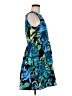 Maurices Print Blue Cocktail Dress Size 9 - photo 4