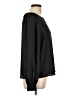 CeCe 100% Polyester Black Long Sleeve Blouse Size L - photo 4