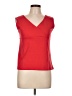 Blue Cove Red Sleeveless Top Size L - photo 1
