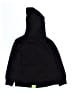 Nike 100% Polyester Black Zip Up Hoodie Size 4 - photo 2