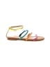 Nine West Color Block Yellow Sandals Size 9 - photo 1