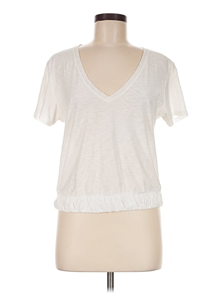 Pre-owned Nation Ltd Short Sleeve T-shirt In Ivory