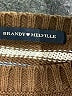 Brandy Melville Stripes Brown Pullover Sweater Size L (estimated) - photo 7