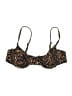 Solid & Striped Animal Print Brown Swimsuit Top Size L - photo 1
