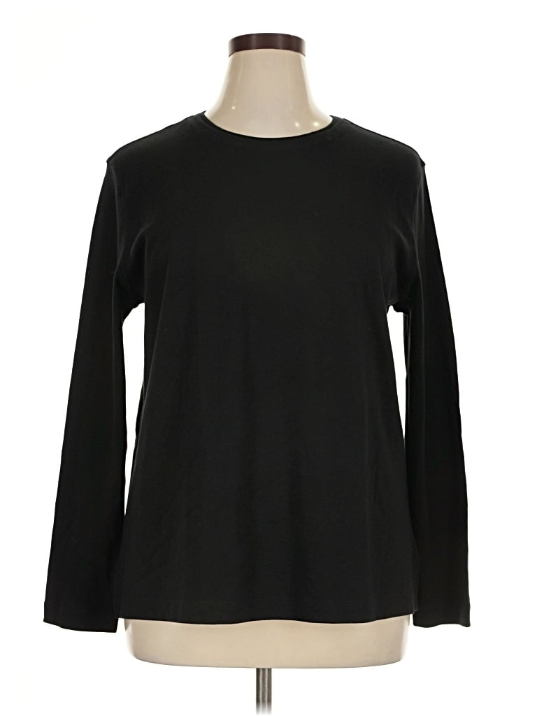 Pre-owned Westbound Long Sleeve T-shirt In Black