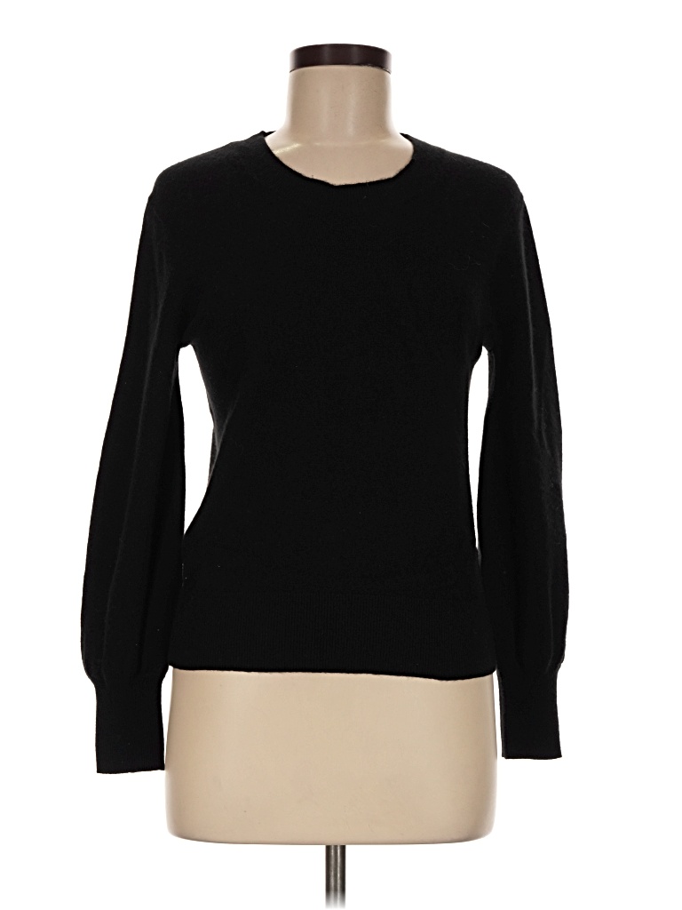 Pre-owned Everlane Cashmere Pullover Sweater In Black