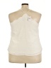 J. by J.Crew 100% Polyester Ivory Sleeveless Blouse Size 22 - photo 2