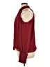Bebe Burgundy Long Sleeve Blouse Size XL - photo 5