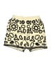 Rebellion 100% Cotton Paisley Yellow Shorts Size XS - photo 1