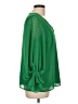 1.State 100% Polyester Polka Dots Green Long Sleeve Blouse Size L - photo 4