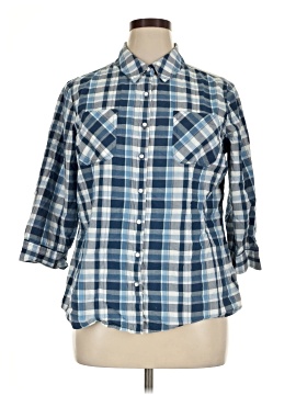 db established 1962 3/4 Sleeve Button-Down Shirt (view 1)