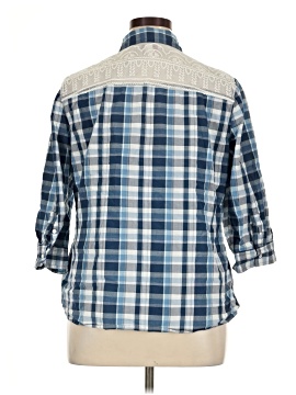 db established 1962 3/4 Sleeve Button-Down Shirt (view 2)