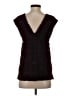Max Studio 100% Polyester Purple Burgundy Sleeveless Blouse Size S - photo 2