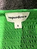 Superdown 100% Polyester Green Sleeveless Blouse Size S - photo 7