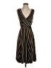 Harold's Stripes Brown Casual Dress Size S - photo 1