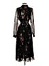 Ted Baker London 100% Polyester Black Cocktail Dress Size 4 (1) - photo 2