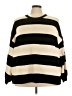 Sanctuary Stripes Black Pullover Sweater Size 3X - photo 1