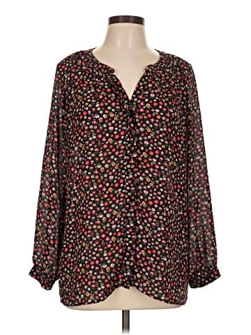 Gibson Long Sleeve Blouse (view 1)