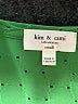 Kim & Cami Green Short Sleeve Blouse Size S - photo 7