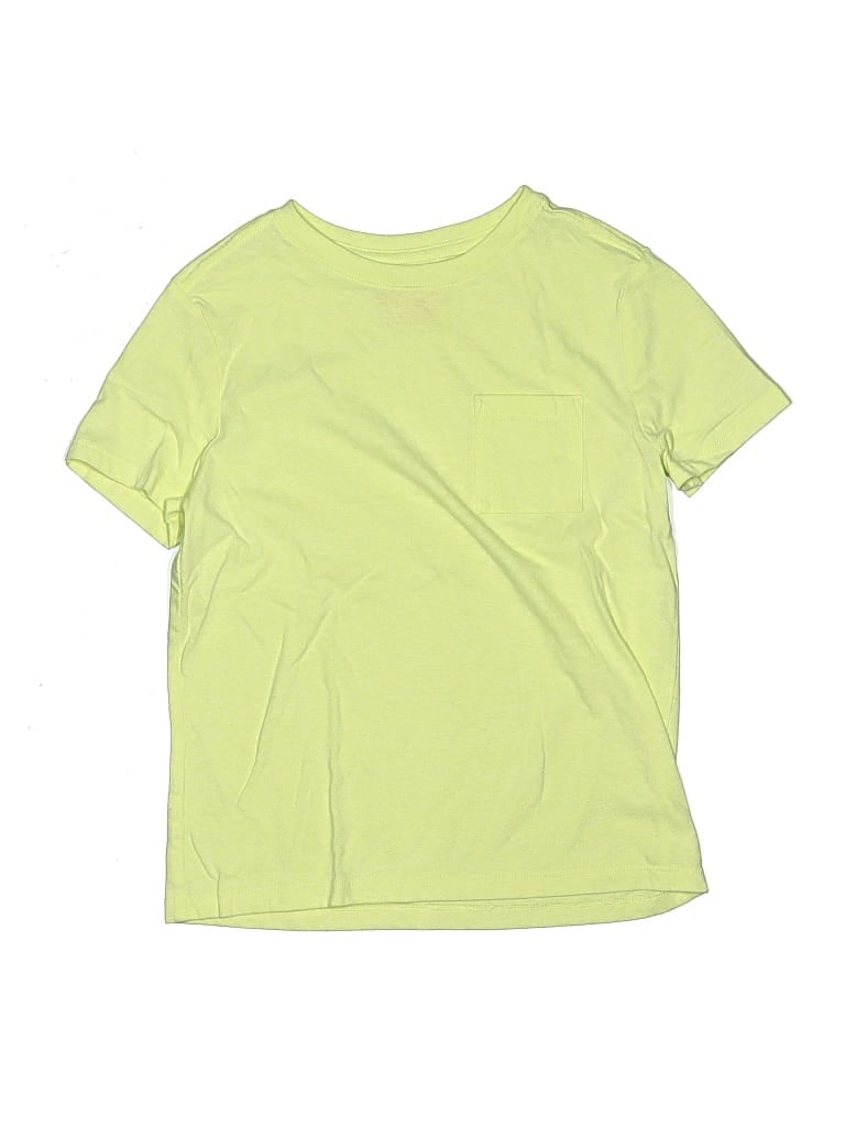 Pre-owned Cat & Jack Kids' Short Sleeve T-shirt In Green
