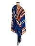 Ashley Stewart 100% Polyester Blue Poncho Size 22 Plus - photo 4