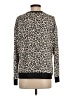 Simply Vera Vera Wang Animal Print Black Pullover Sweater Size S - photo 2