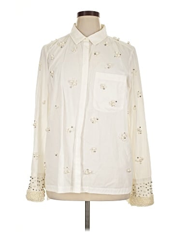 Maeve by Anthropologie Long Sleeve Blouse (view 1)