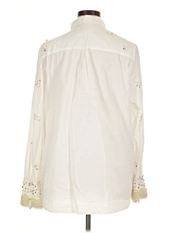 Maeve by Anthropologie Long Sleeve Blouse (view 2)