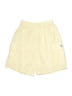 Shein 100% Polyamide Solid Yellow Cargo Shorts Size 10 - photo 1