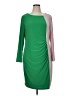 Kasper Color Block Green Cocktail Dress Size XL - photo 1