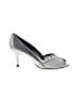 Stuart Weitzman Silver Heels Size 7 1/2 - photo 1