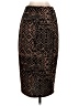 Bobeau Argyle Brown Casual Skirt Size S - photo 2