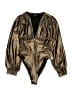 Shein Metallic Gold Kimono Size M - photo 1