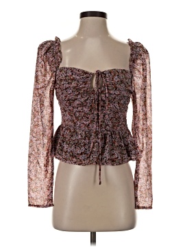 Astr The Label Long Sleeve Blouse