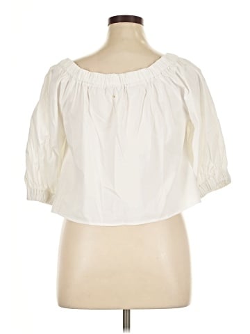 Cuyana 3/4 Sleeve Blouse (view 2)