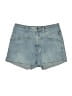 Universal Thread Blue Denim Shorts Size 8 - photo 1