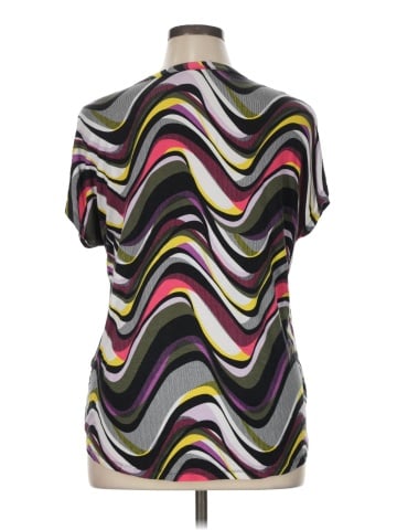 Dana Buchman Short Sleeve Blouse (view 2)