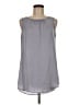 CAbi 100% Polyester Gray Sleeveless Blouse Size M - photo 1