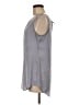 CAbi 100% Polyester Gray Sleeveless Blouse Size M - photo 5