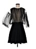 Zara 100% Polyester Black Cocktail Dress Size M - photo 1
